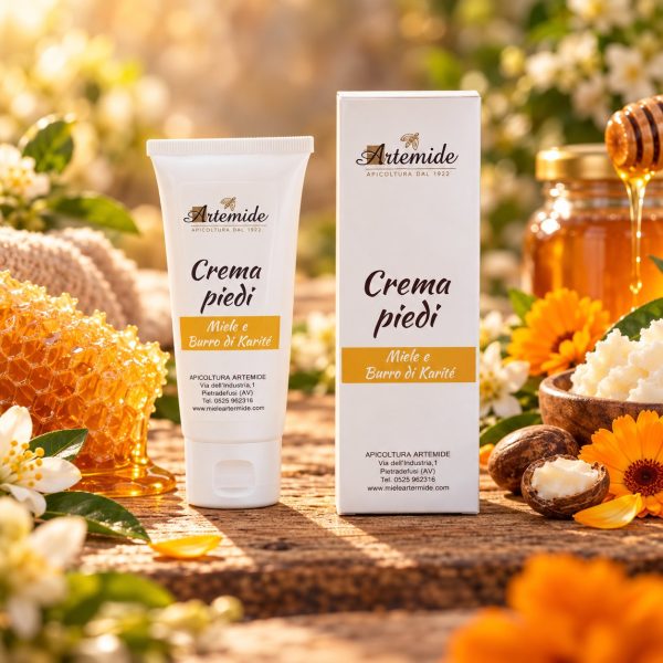 Artemide honey and shea butter foot cream