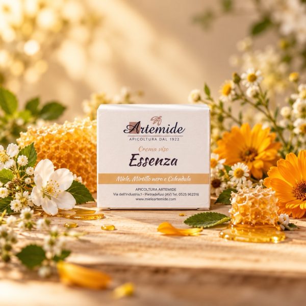 Crema viso Essenza – Miele, Mirtillo nero e Calendula Artemide